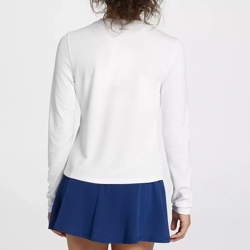 Prince Girls' Size M - Match Mesh 1/4 Zip Tennis Jacket